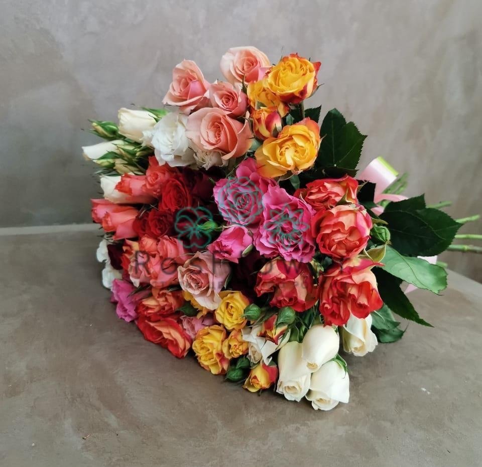 Букет цветов из: Розы в Кесову Гору