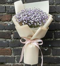 Букет цветов из:  Гипсофила в Кесову Гору