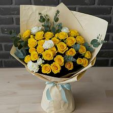 Букет цветов из:  Розы в Кесову Гору