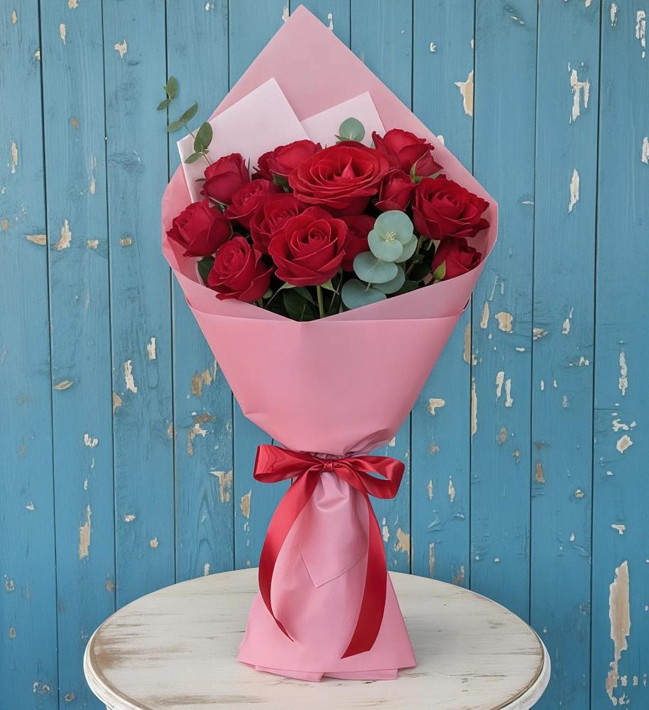 Букет цветов из: Розы в Кесову Гору