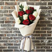 Букет цветов из:  Розы в Кесову Гору