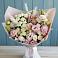 Букет цветов из: Альстромерии и Розы в Кесову Гору