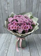 Букет цветов из:  Хризантемы в Кесову Гору