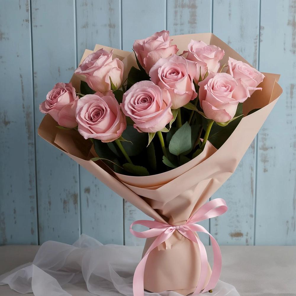 Букет цветов из: Розы в Кесову Гору