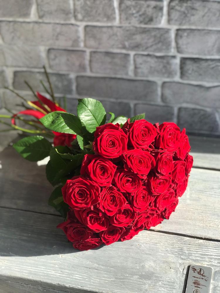 Букет Красные розы Фридом в Кесову Гору