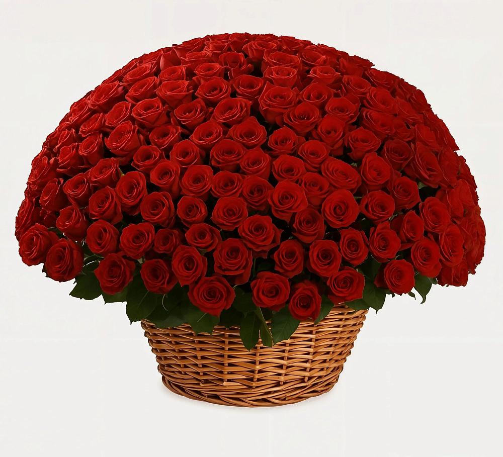 Премиум букет из: Розы в Кесову Гору