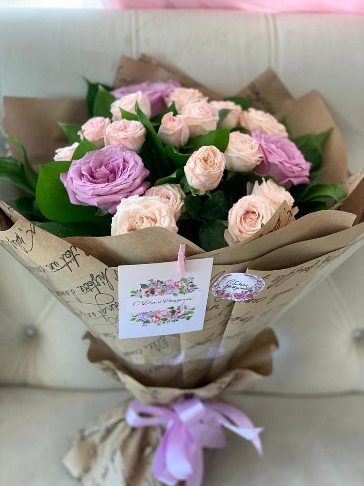 Букет цветов из: Розы в Кесову Гору