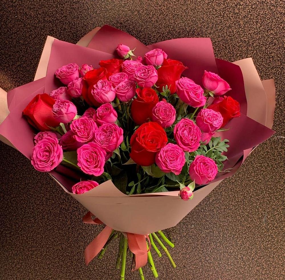 Букет В объятьях нежности в Кесову Гору