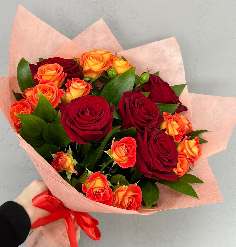 Букет Любовь и восторг в Кесову Гору