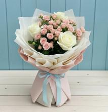 Букет цветов из:  Розы в Кесову Гору