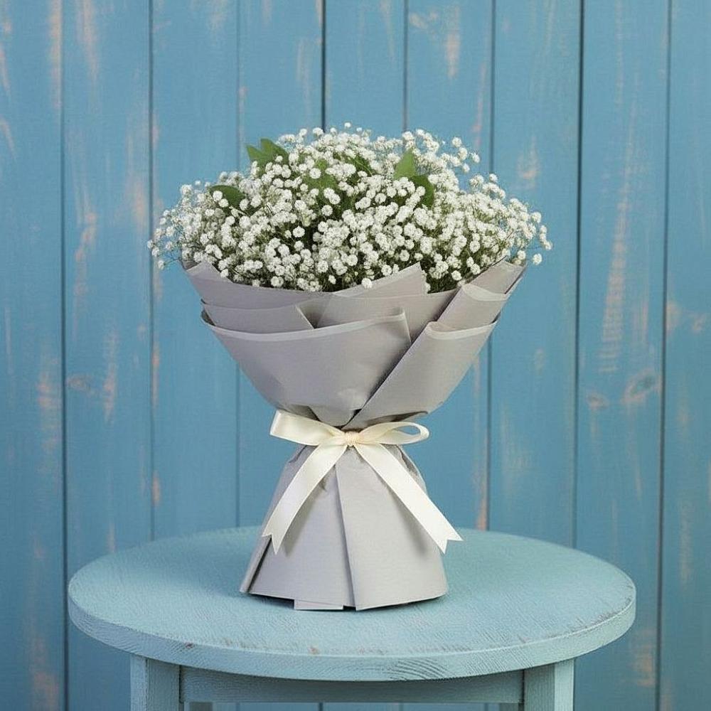 Букет цветов из: Гипсофила в Кесову Гору