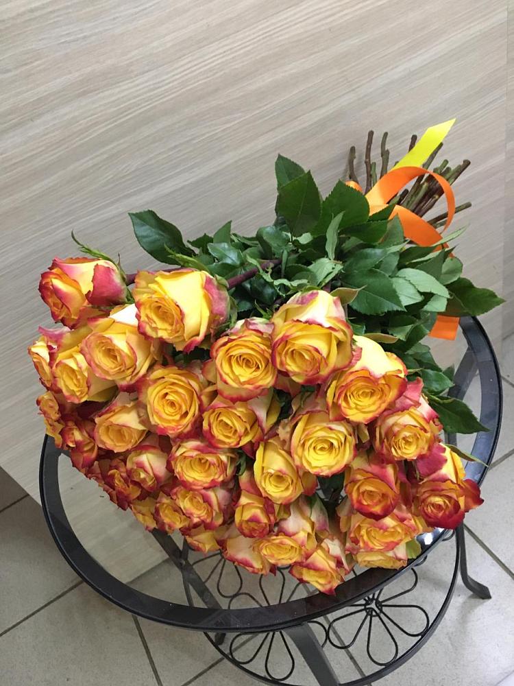 Букет Желтые розы в Кесову Гору