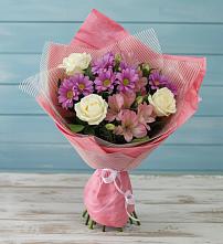 Букет цветов из:  Герберы в Кесову Гору