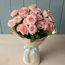 Букет Розовый шарм в Кесову Гору