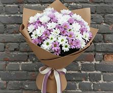 Букет цветов из:  Хризантемы в Кесову Гору