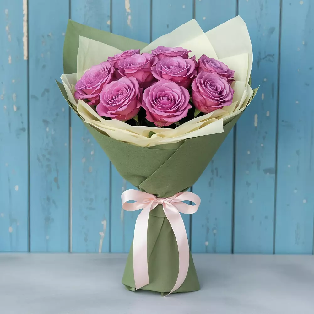 Букет Розы Фёрст Леди в Кесову Гору