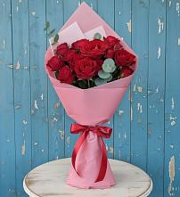 Букет цветов из:  Розы в Кесову Гору