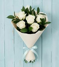 Букет цветов из:  Розы в Кесову Гору