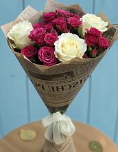 Букет цветов из:  Розы #REPLACE_PRED# Кесову Гору